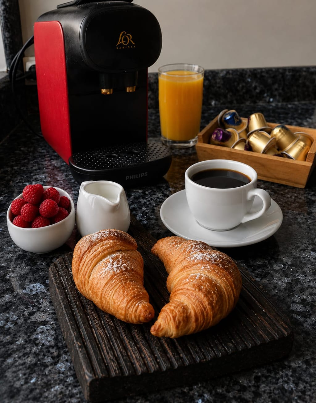 Breakfast included